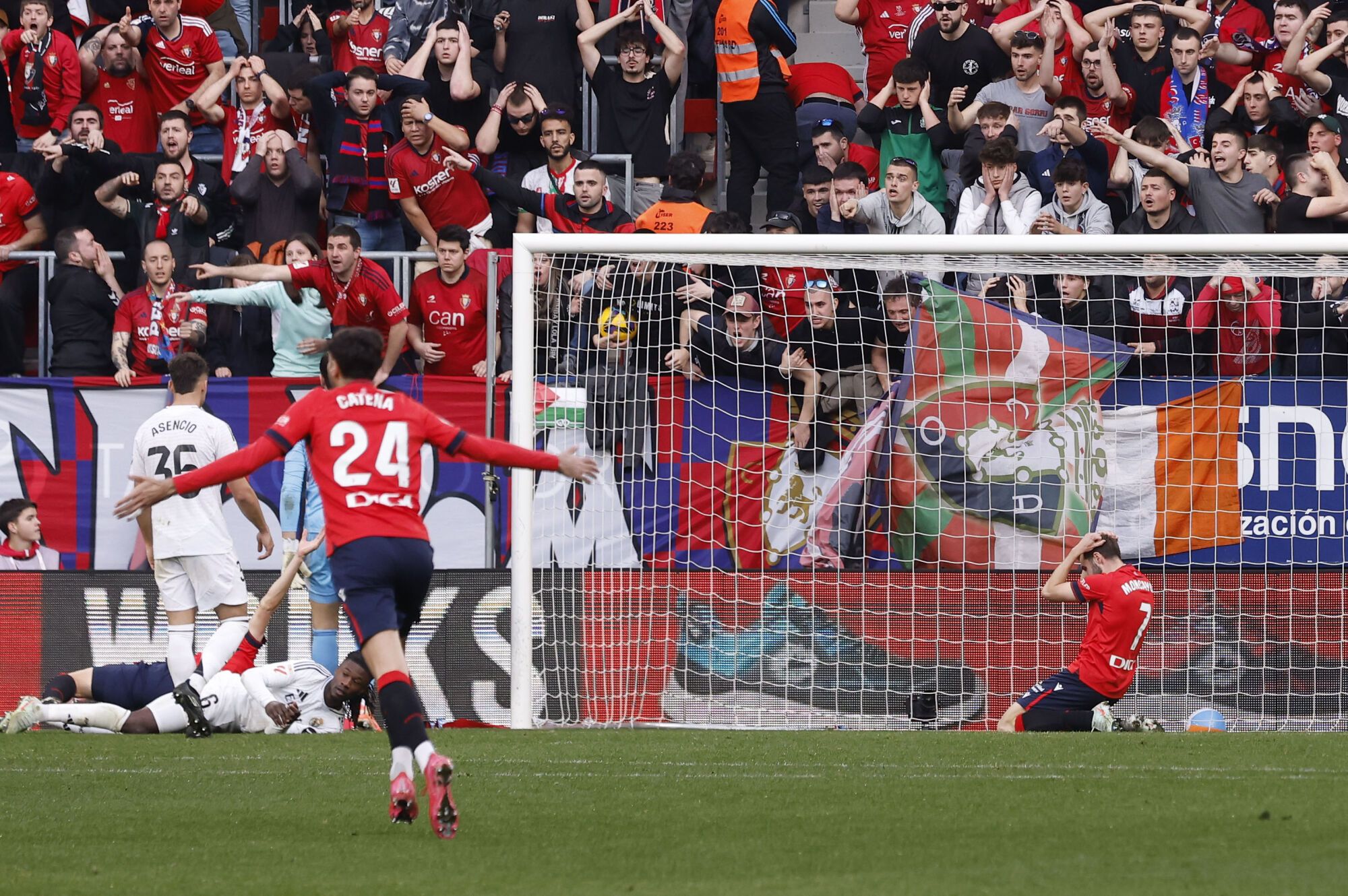 LaLiga EA Sports: Osasuna - Real Madrid, en imágenes