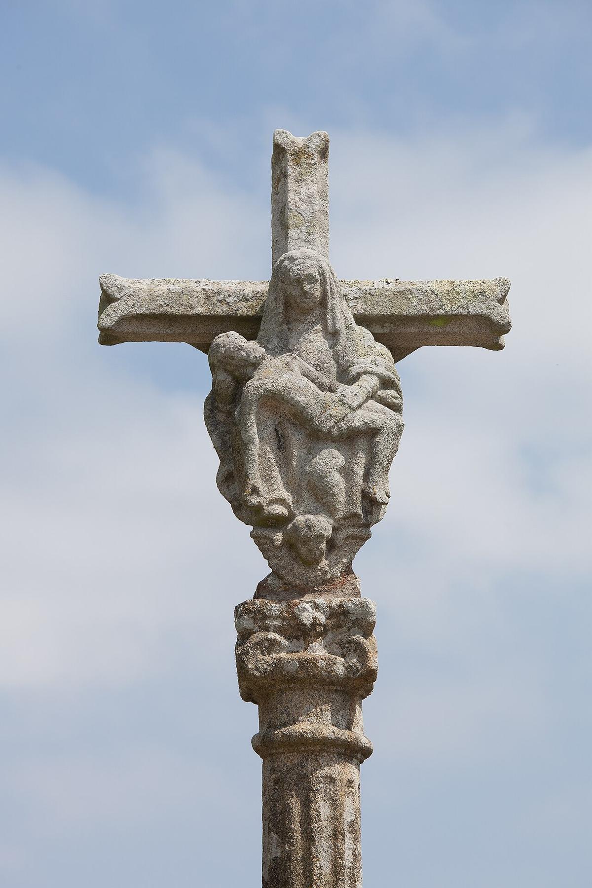 Cruceiro en Corcubión