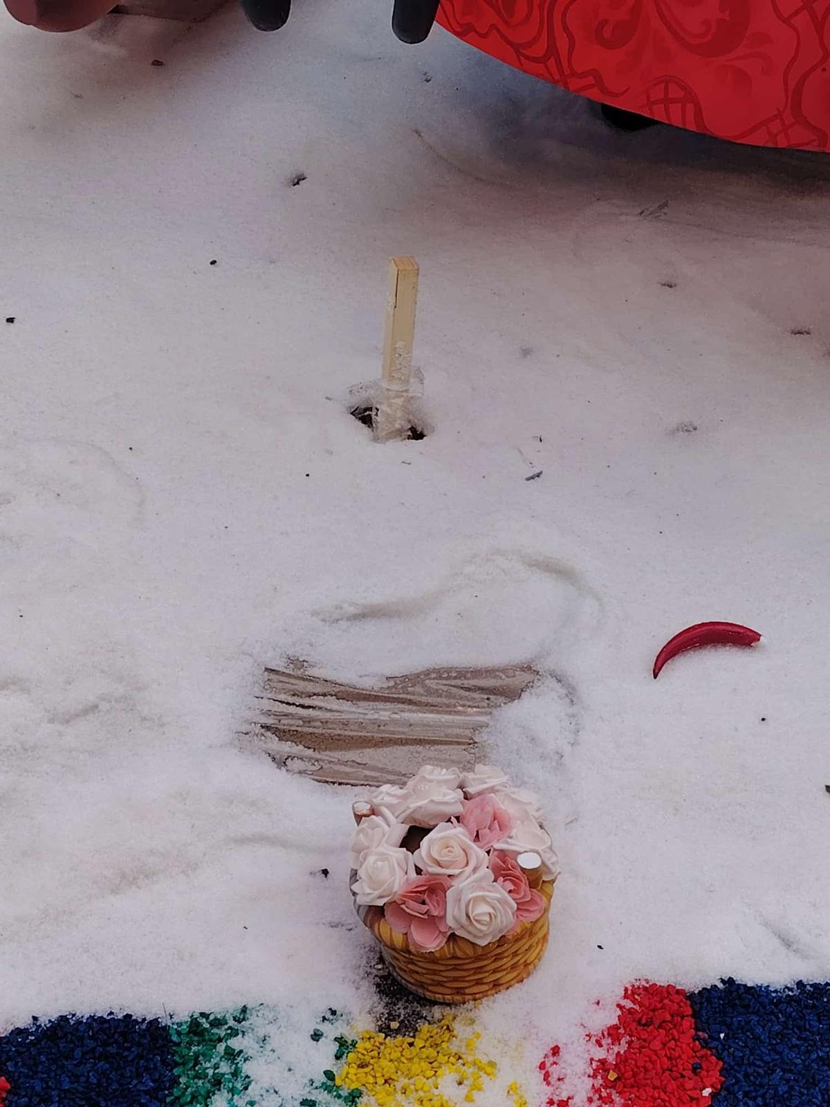 Lugar en el que se encontraba el ninot.