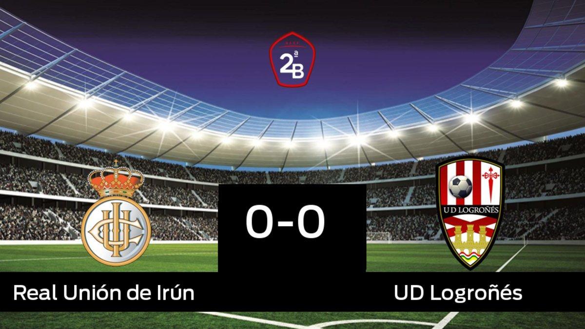 El Logroñés saca un punto a la Real Unión de Irún a domicilio 0-0