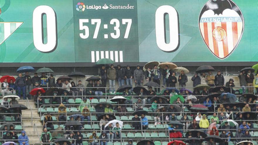 El Valencia CF  acumula de esta manera 249 minutos sin ver puerta en LaLiga.