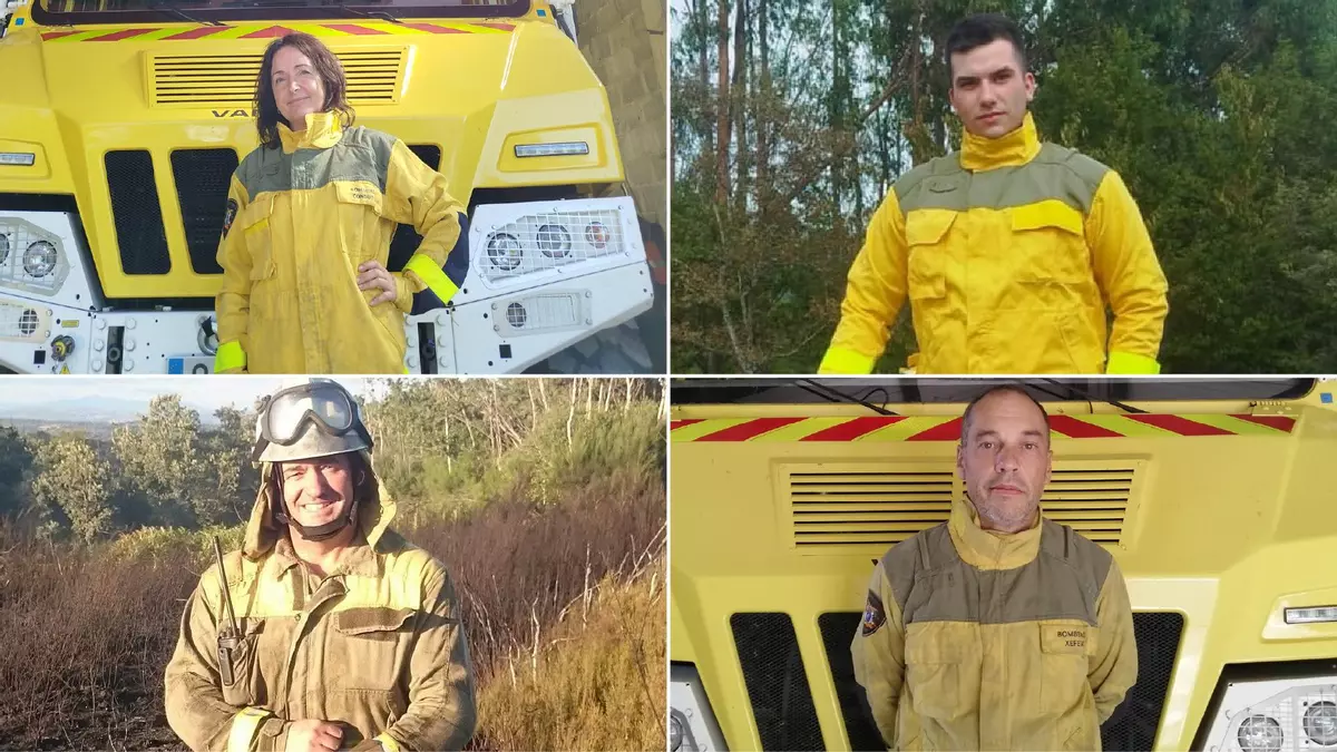Voces desde las cenizas: el relato de cuatro bomberos frente a los mayores incendios de Galicia