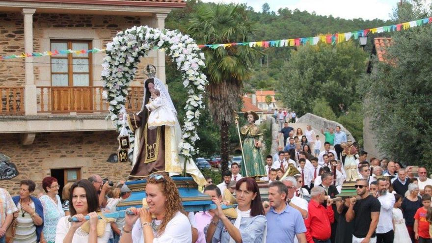 Gres cuenta con una capilla
dedicada a la Virgen del
Carmen. | Daniel González Alén