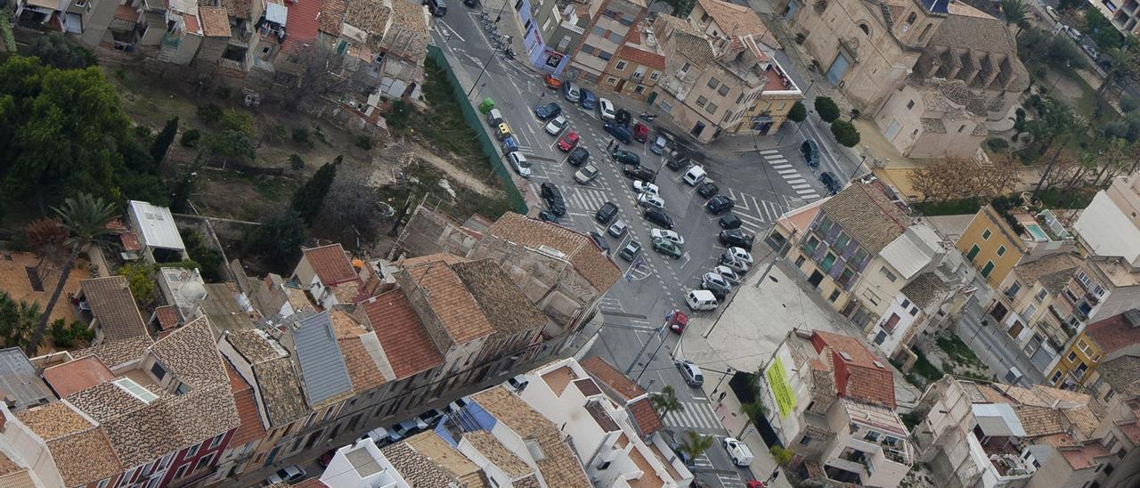Vista aérea del casco urbano de Sant Joan d'Alacant, municipio con mayor renta entre los de más de 20.000 habitantes.