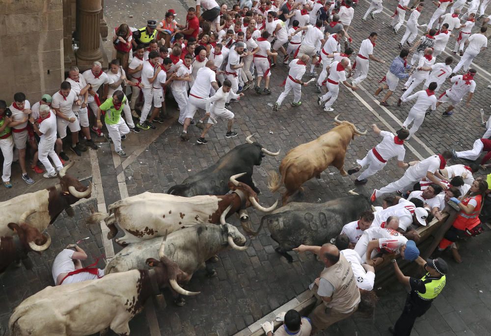 Primer encierro de Sanfermines 2017