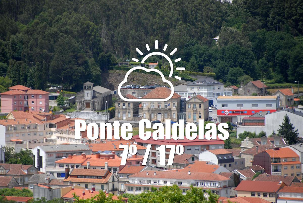 El tiempo en Ponte Caldelas: previsión meteorológica para hoy, domingo 22 de febrero