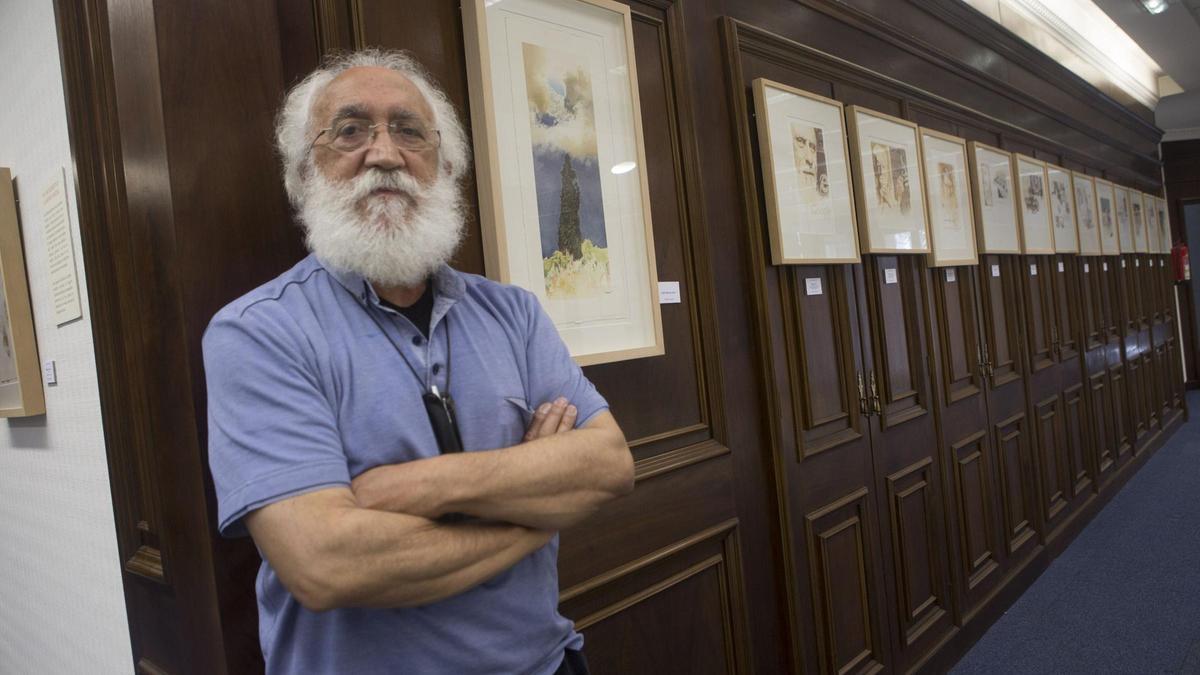 Fallece el pintor Fernando Fueyo: su vida, en imágenes