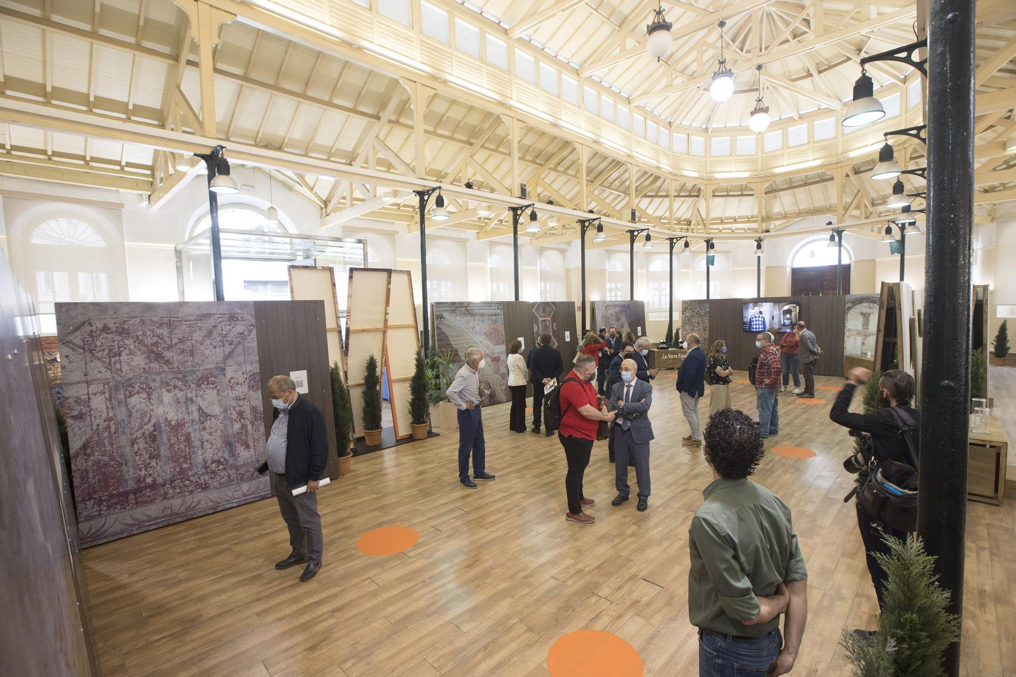 Trascorrales abre una ventana al pasado: inauguración de la muestra "Santullano, viaje al siglo IX"