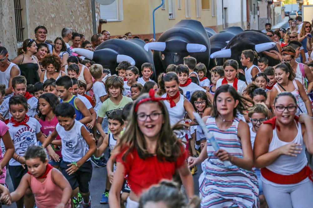 Encierro infantil en Formentera del Segura