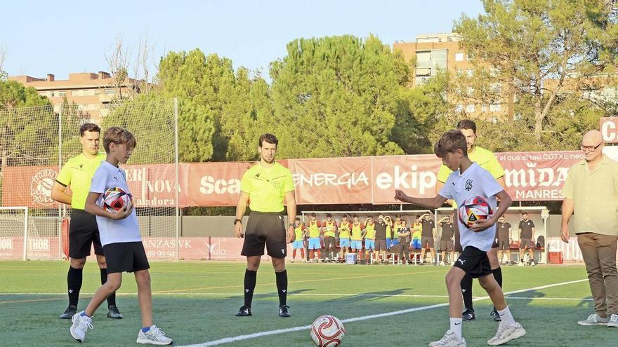 El CE Manresa té un record per a Carles Vilajosana i la seva família abans del debut a casa