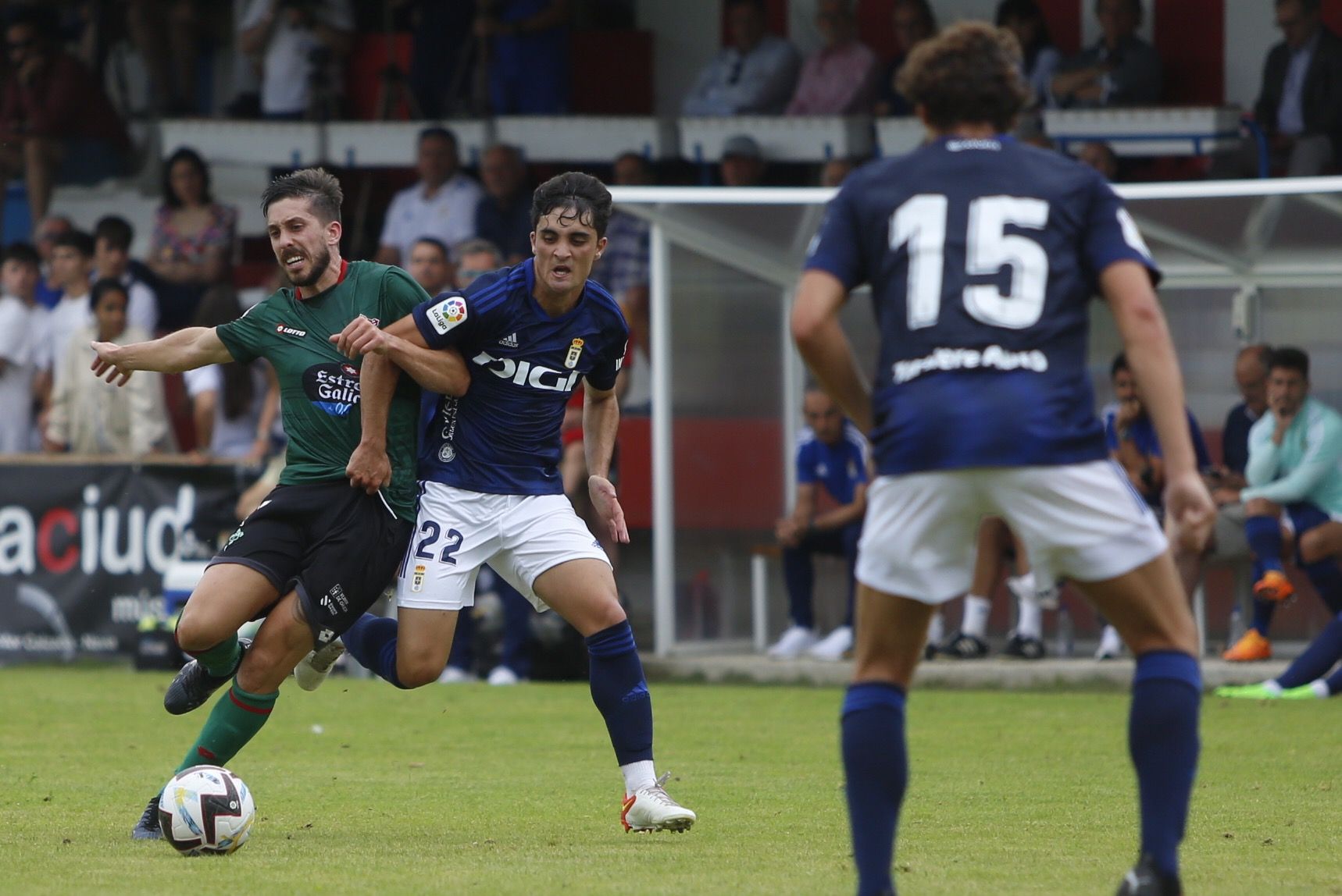 En imágenes: El Oviedo empata sin goles en el primer amistoso de pretemporada