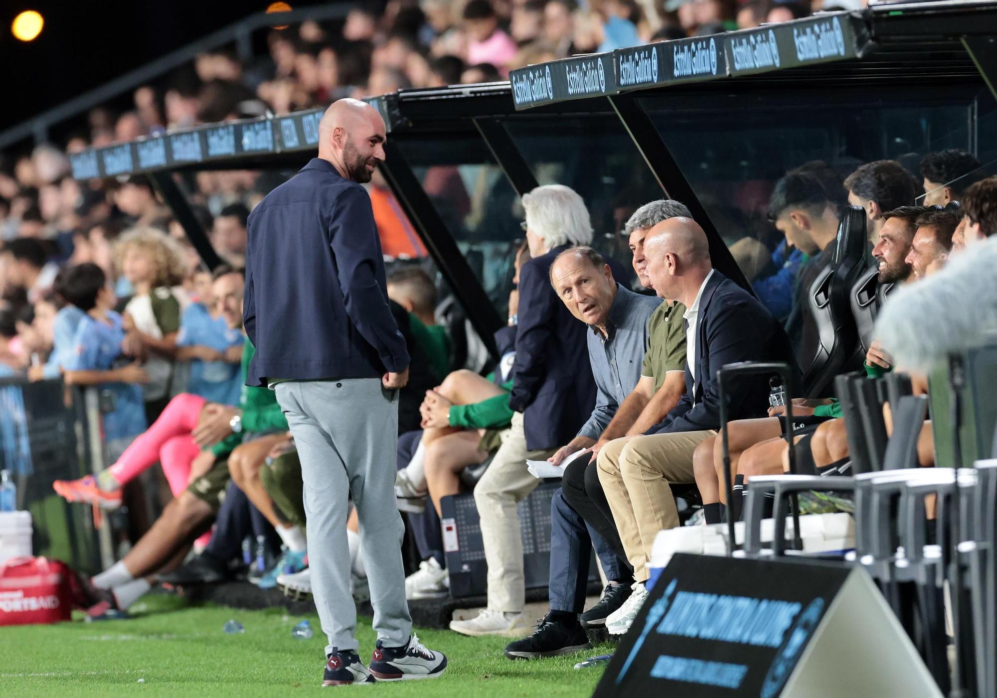 'Xuntos contra o lume': Celta - Selección de Ourense, en imágenes