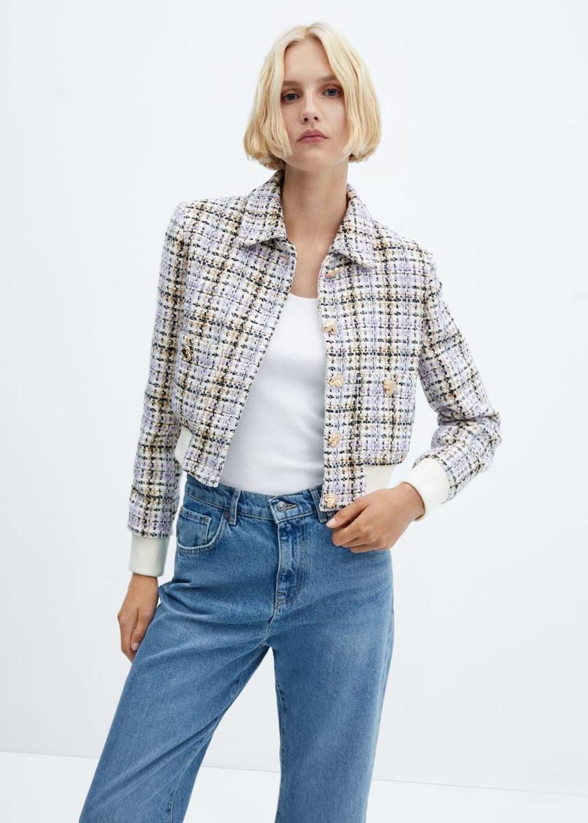 Bomber de Mango multicolor