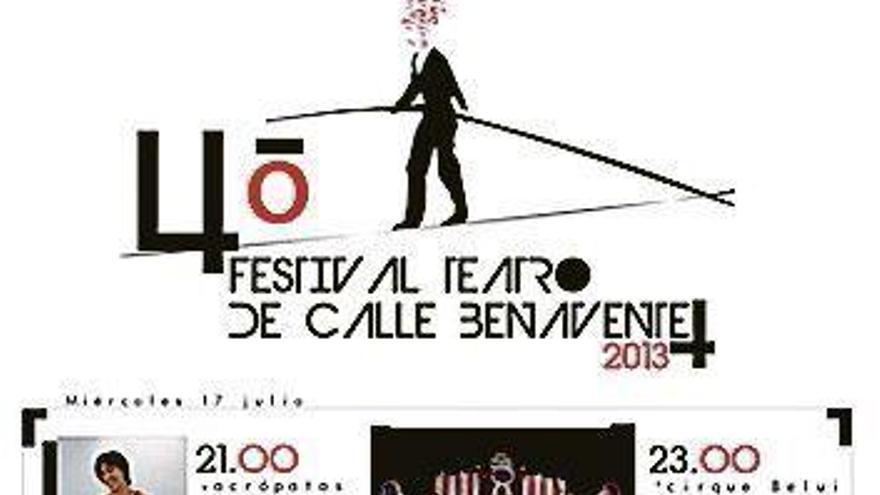 Cartel del Festival de Teatro.