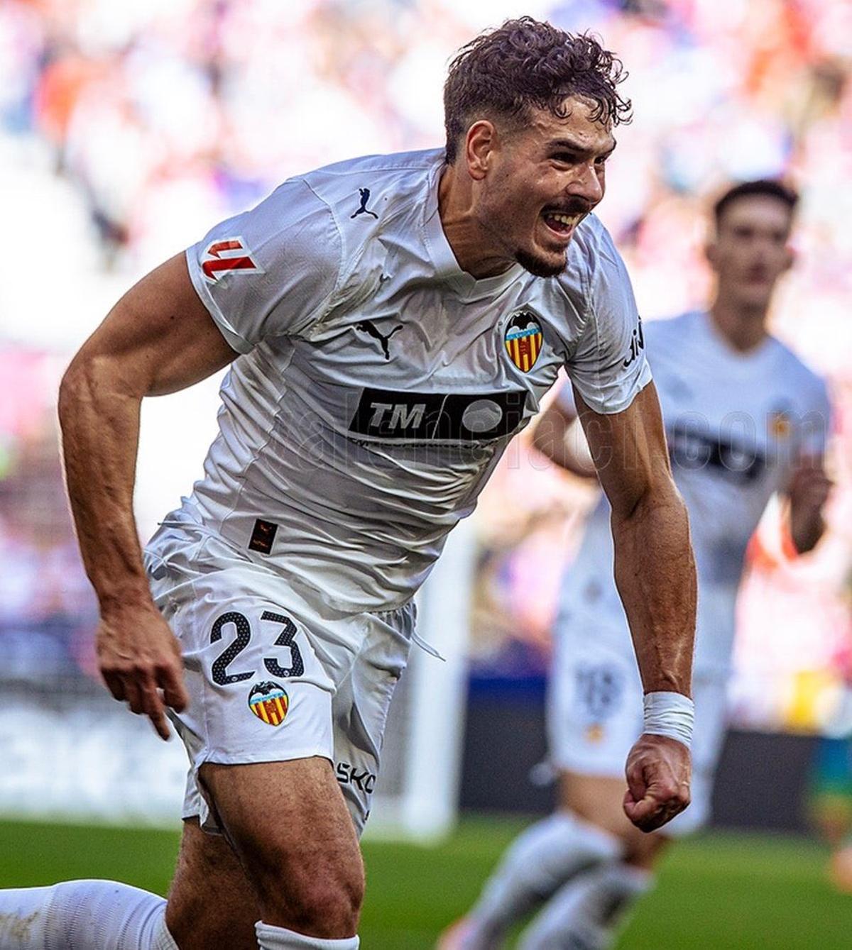 Filip Ugrinic en e Metropolitano