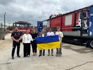 El Concello de Vigo apoya a Ucrania y dona dos camiones de bomberos de «alto standing»