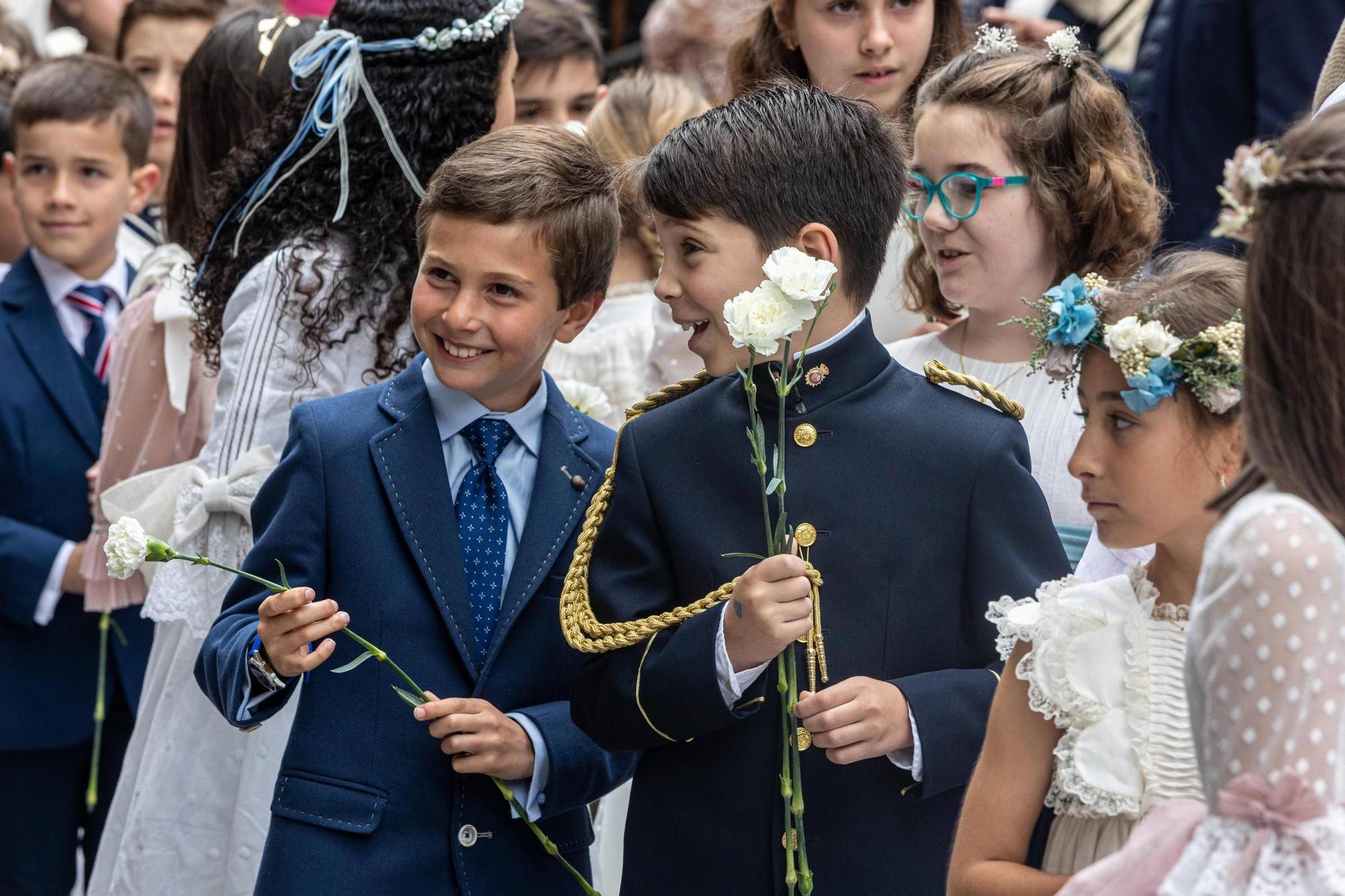 Celebración del Corpus en la Catedral de Oviedo