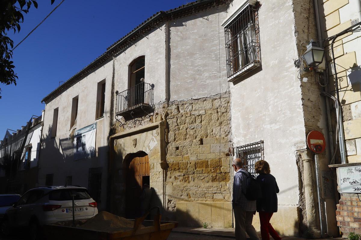 AJGonzález Córdoba Reinicio obras Archivo Municipal en Calle Sánchez de Feria