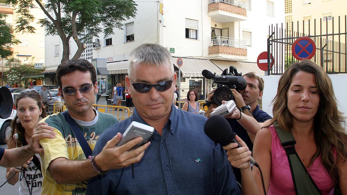 Robert Graham, durante el juicio en Fuengirola .