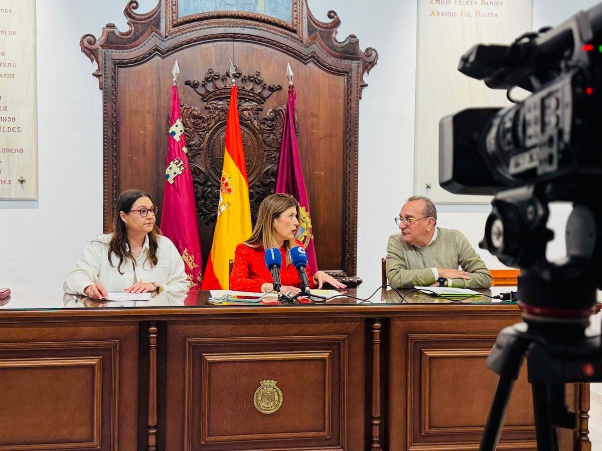 La presentación se llevaba a cabo en la Sala de Cabildos del Ayuntamiento.