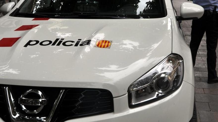 Un vehicle dels Mossos d&#039;Esquadra.