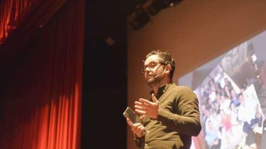 Alfonso Casado, en las Jornadas del Conservatorio.