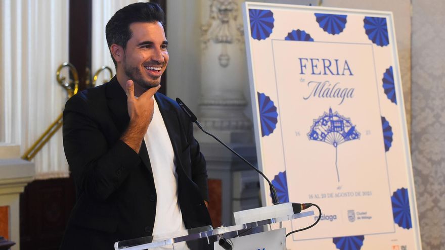 Javier Castillo, pregonero de la Feria de Málaga 2025: &quot;Uno es de donde se enamora y yo me enamoré aquí&quot;