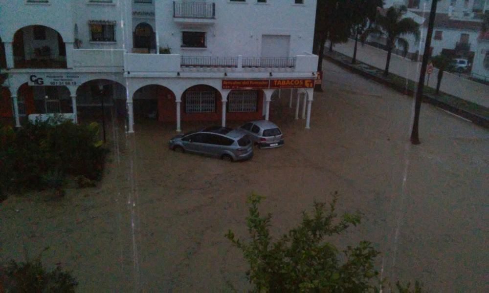 Inundaciones en Estepona.