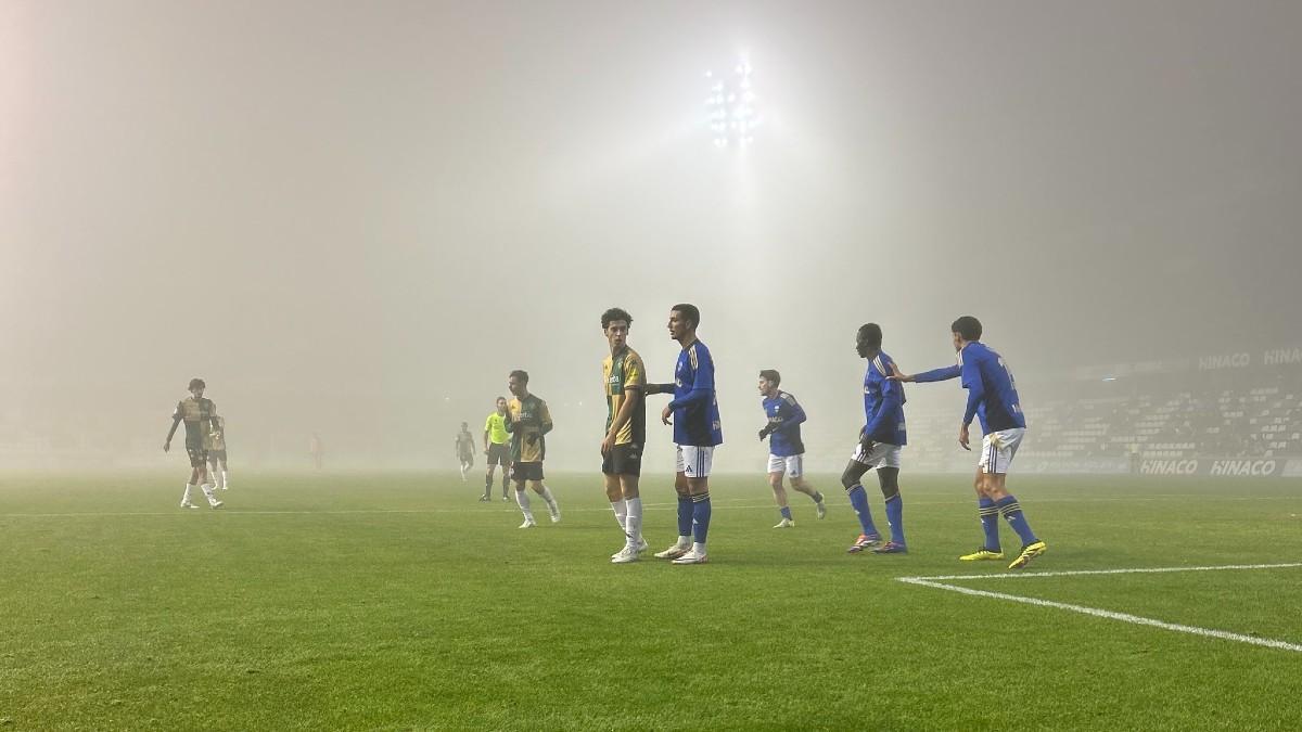 Bajo la niebla en Lleida