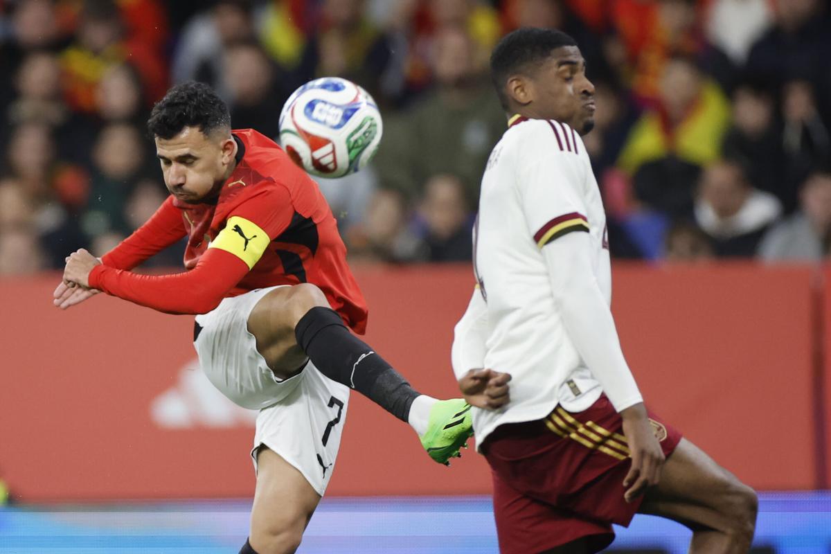 Amistoso internacional: España - Egipto, en imágenes