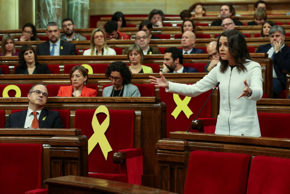 Constitució del nou Parlament de Catalunya