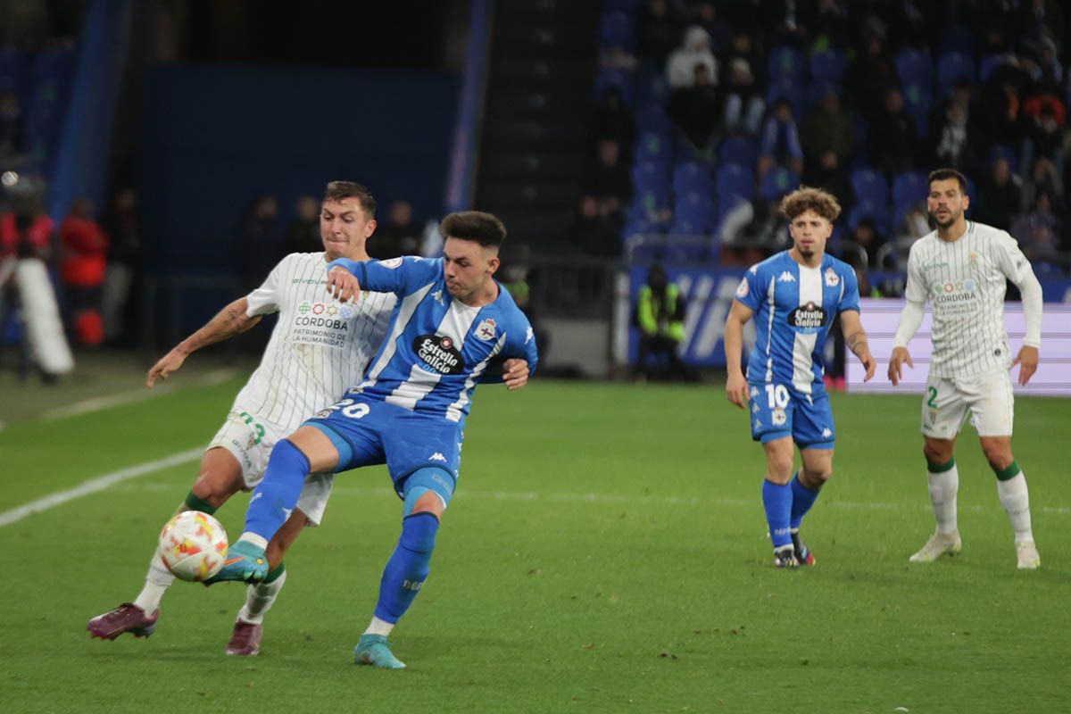 Las imágenes del Deportivo - Córdoba CF