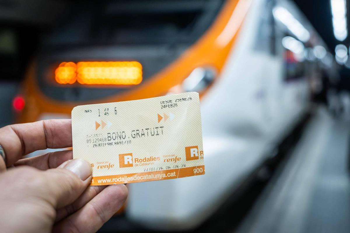 Entra en servei l'abonament gratuït de Rodalies després de les incidències amb els trens.