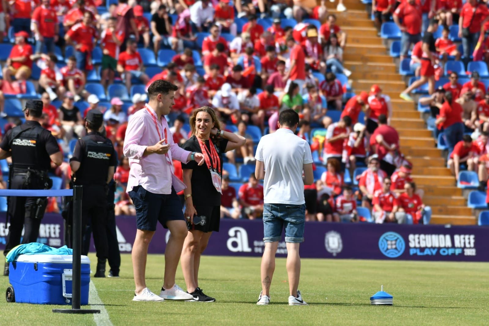 Las imágenes de la final del 'play off' de ascenso a Primera RFEF entre la Peña Deportiva y el Real Murcia