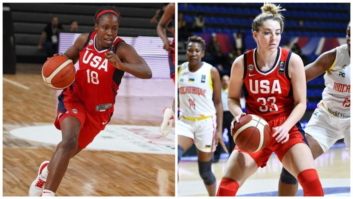 Chelsea Gray (esquerra) ha fitxat per l&#039;Spar Uni Girona i Katie Lou Samuelson (dreta) pel Perfumerías Avenida