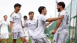 El Real Madrid se clasifica la final four de la Youth League