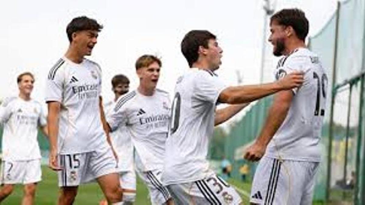 El Real Madrid se clasifica la final four de la Youth League
