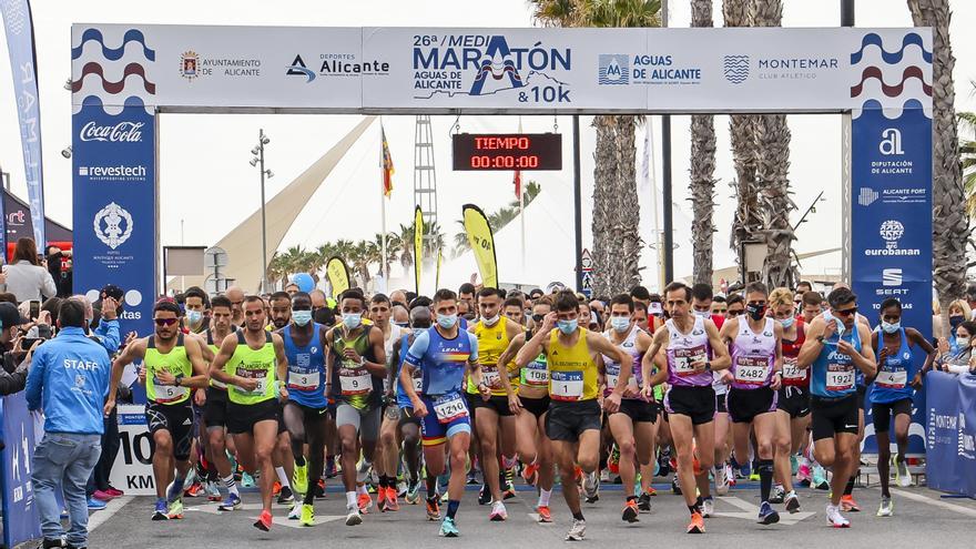 Los atletas keniatas reinan en una Media Maratón revitalizada en Alicante