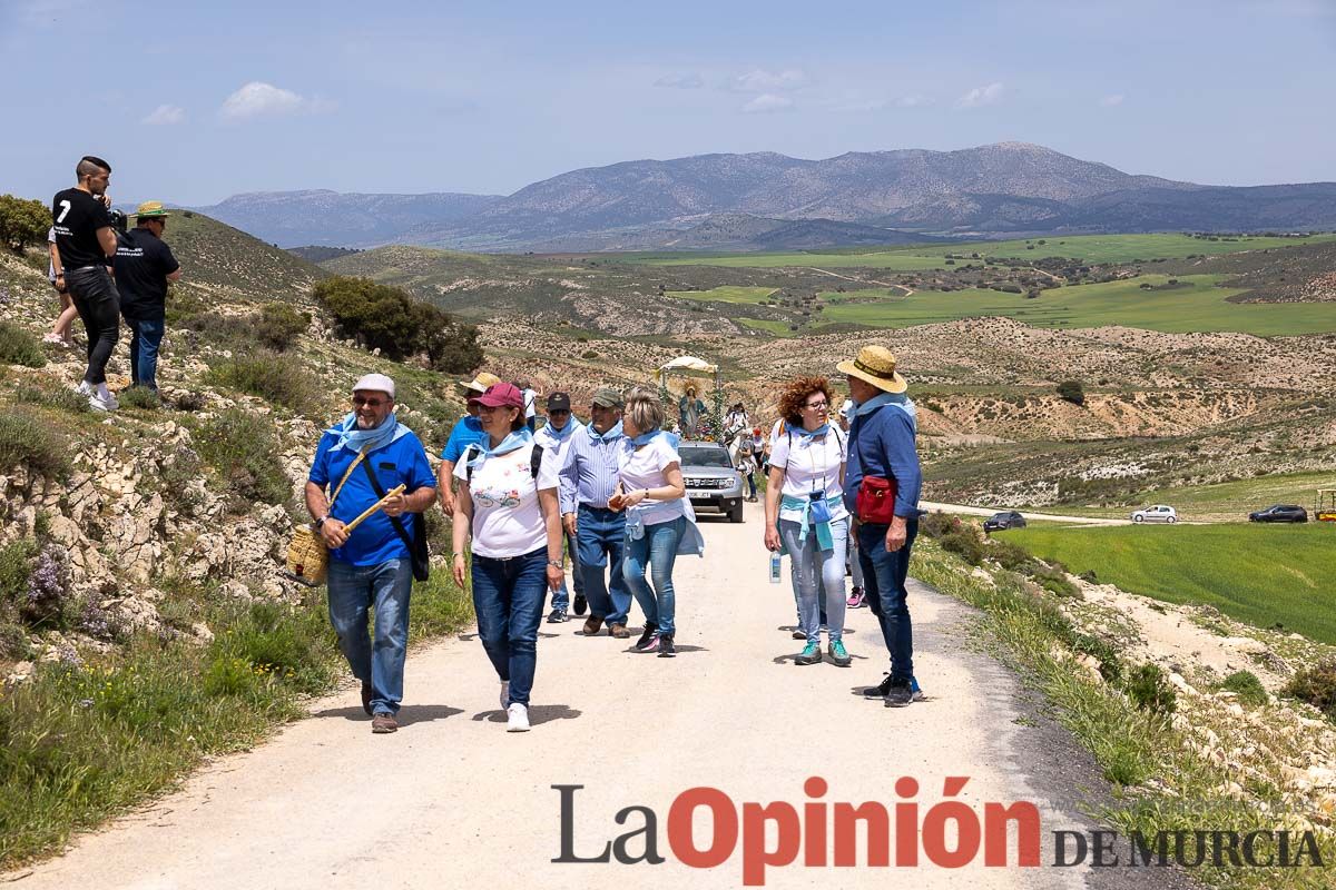 Así ha sido la Romería de los vecinos de Los Royos y El Moralejo a la ermita de los Poyos de Celda en Caravaca