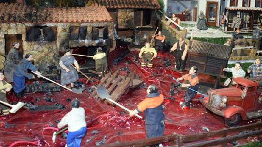 Valga non deixa de sorprender co seu Belén en Movemento  |   CEDIDA