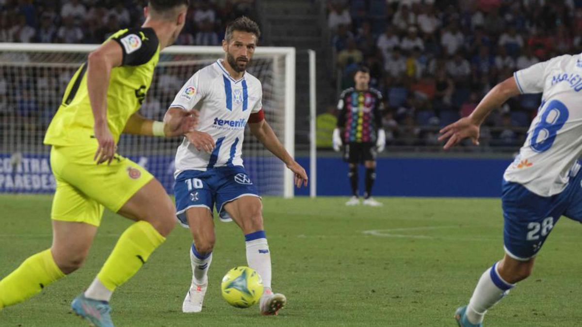 Aitor Sanz, en la final contra el Girona.