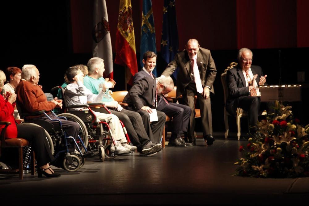 Entrega de las distinciones del Ayuntamiento de Gijón