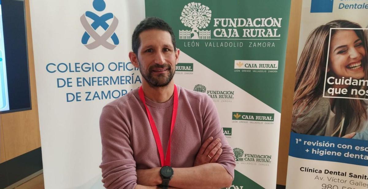 Isamel Aguado, autor de una ponencia sobre los 120 años del Colegio de Enfermería de Zamora.