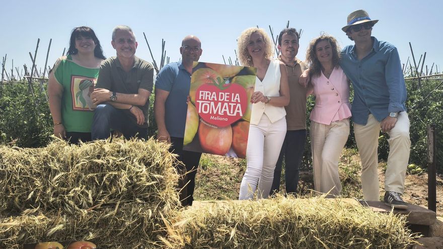 Meliana presenta la IV edición de la &quot;Fira de la Tomata&quot; y exhibe sus productos de &#039;Km 0&#039;