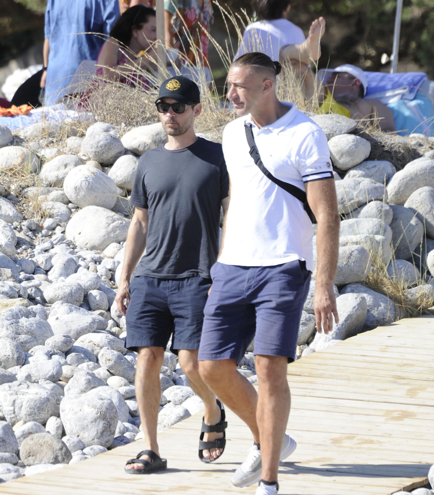 Todas las imágenes de Leonardo DiCaprio y Tobey Maguire juntos en Ibiza