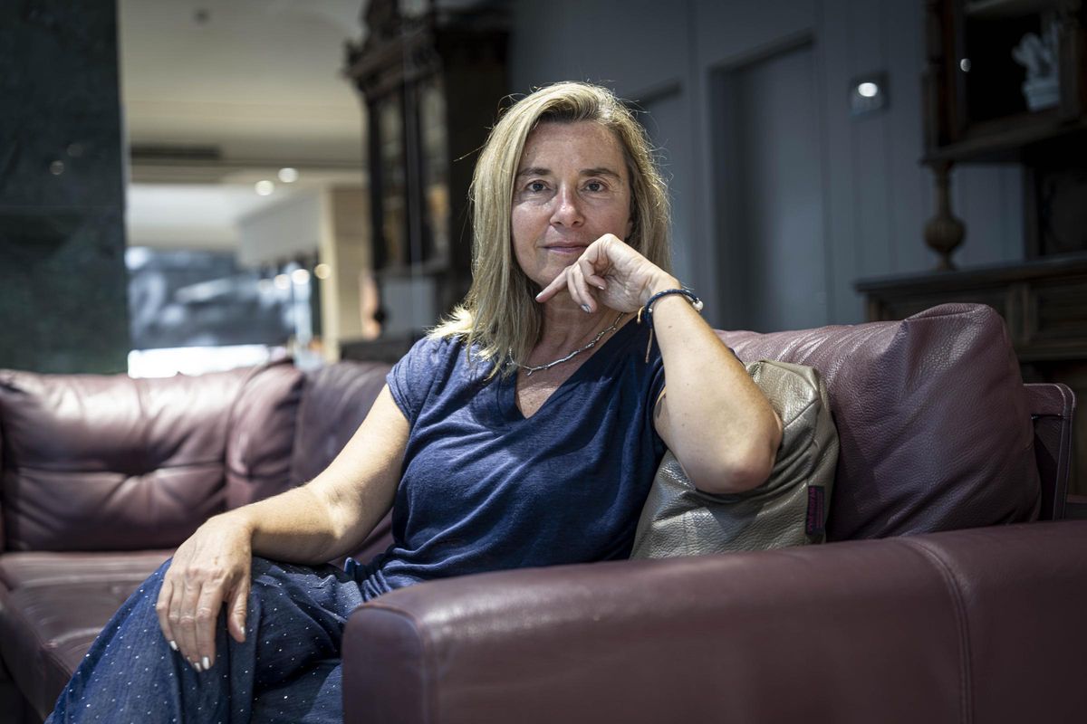 Federica Mogherini, ex vicepresidenta de la Comisión Europea.