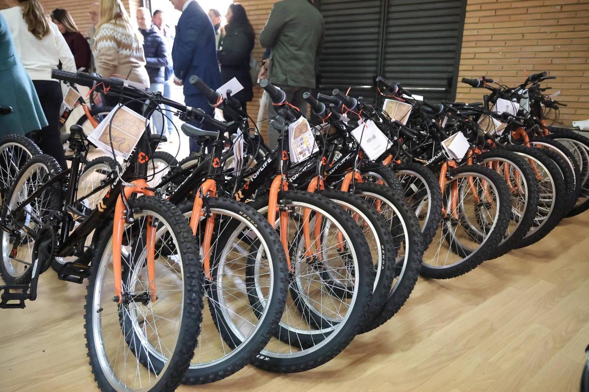 Imagen de las bicicletas.