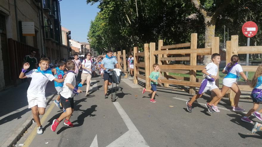 Diversión a pequeña escala en las fiestas de Toro