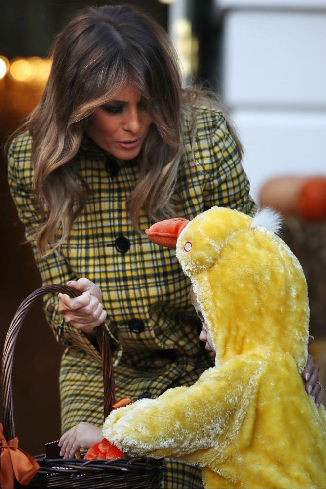 Melania Trump en Halloween