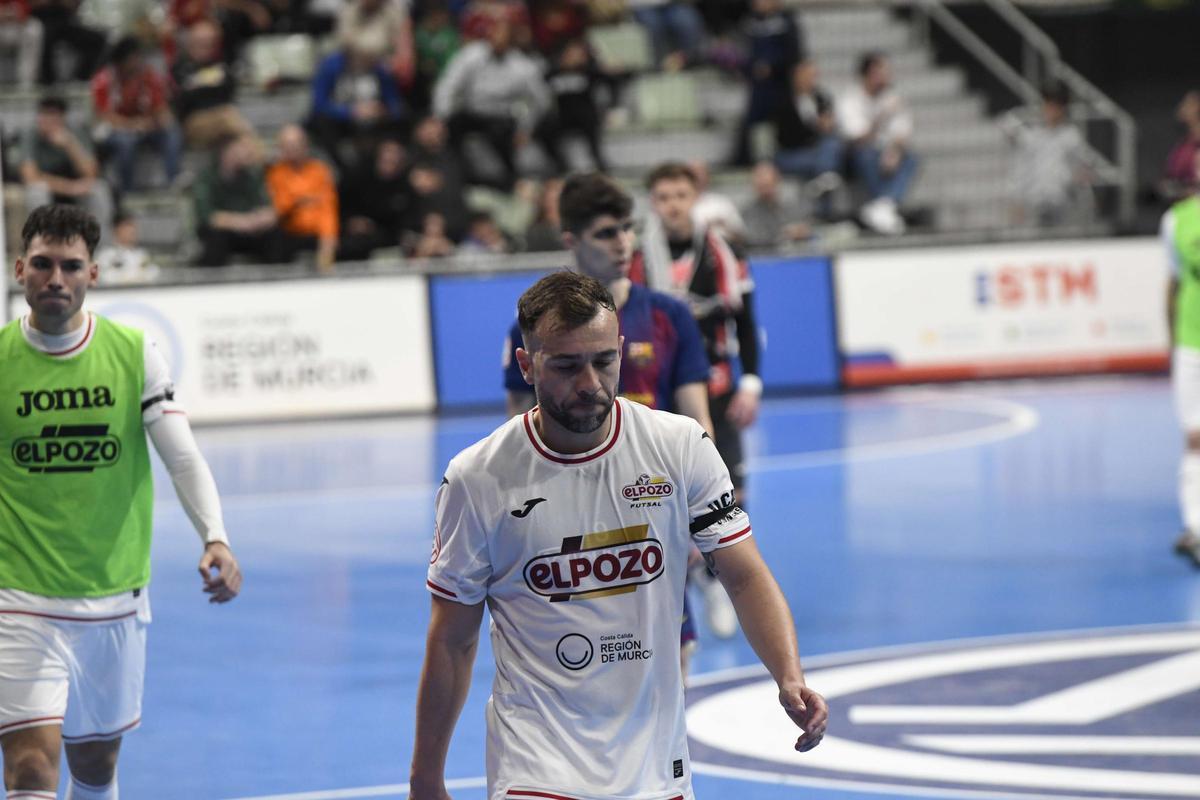 Las imágenes de la derrota de ElPozo Murcia frente al Barcelona en Copa del Rey